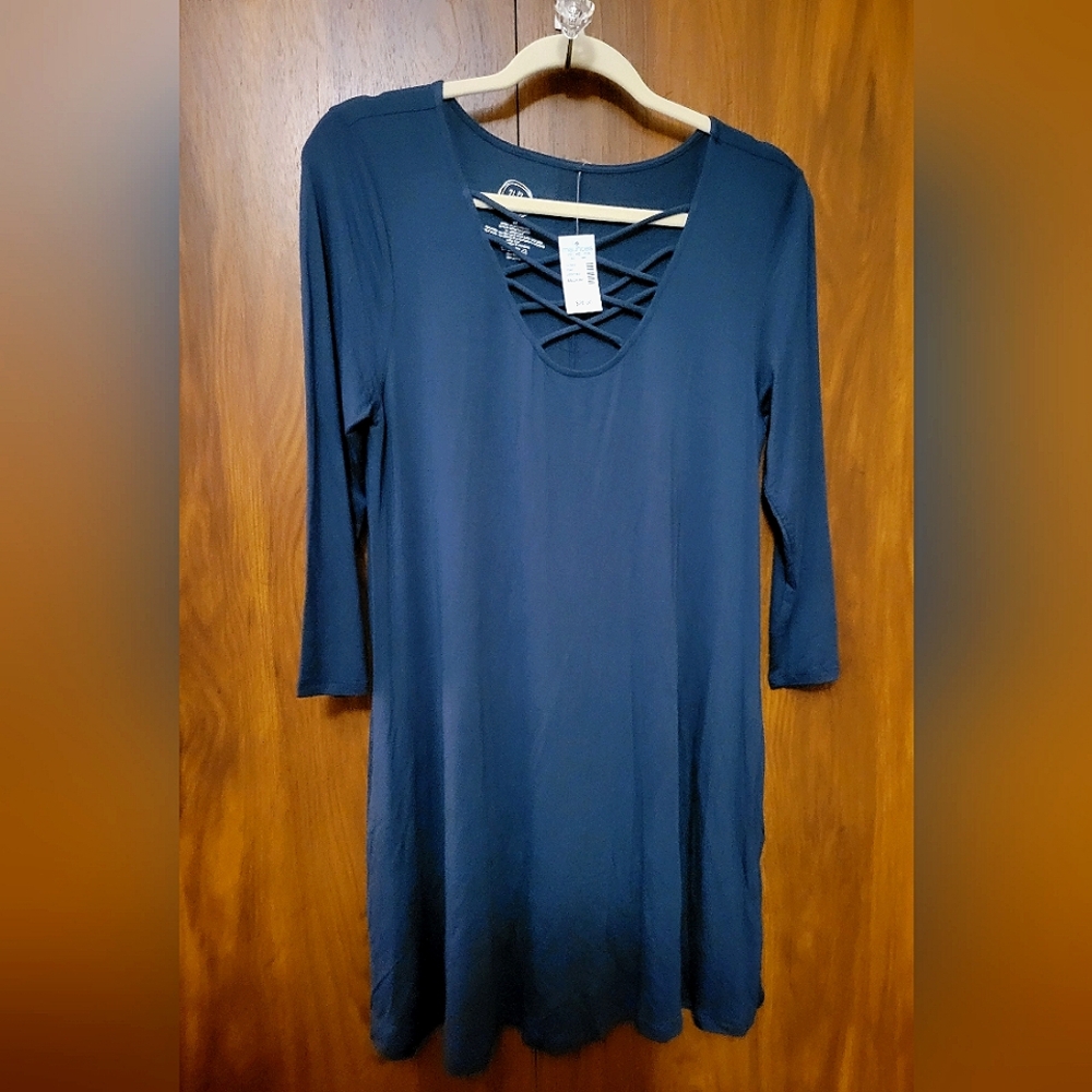 Maurices 24/7 Strappy Neck Dress